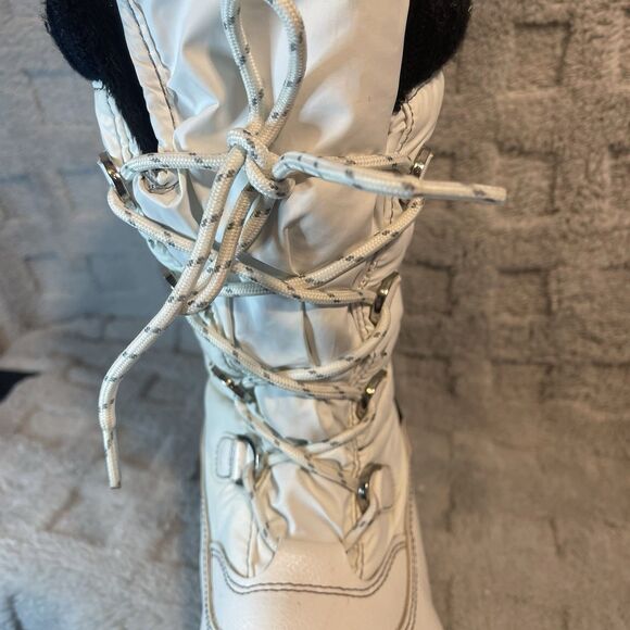 Women’s Cougar Bonair Waterproof White Lace-Up Boots size 8M Waterproof - Picture 6 of 16